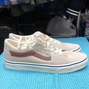 Vans Sk8 Low Sport Pop Port Gray and Port Royal Low Top Sneakers
